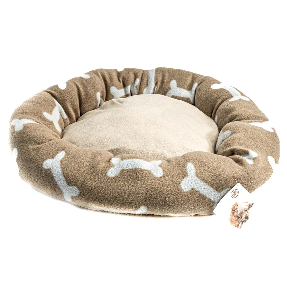 Coussin en Forme d'Os pour Chien – Lit Confortable et Design