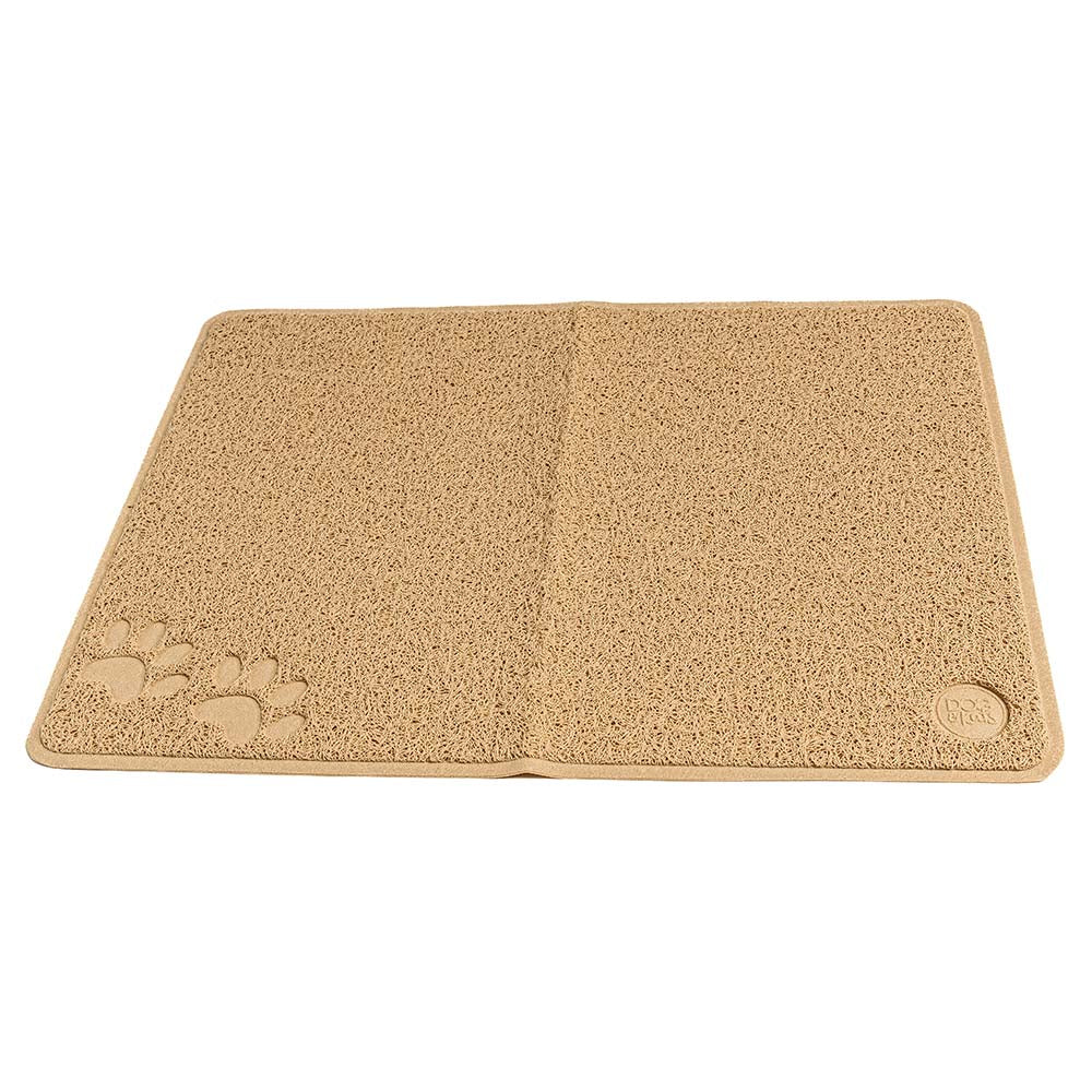Tapis Anti-Poils & Poussière – Idéal pour Litière & Gamelle