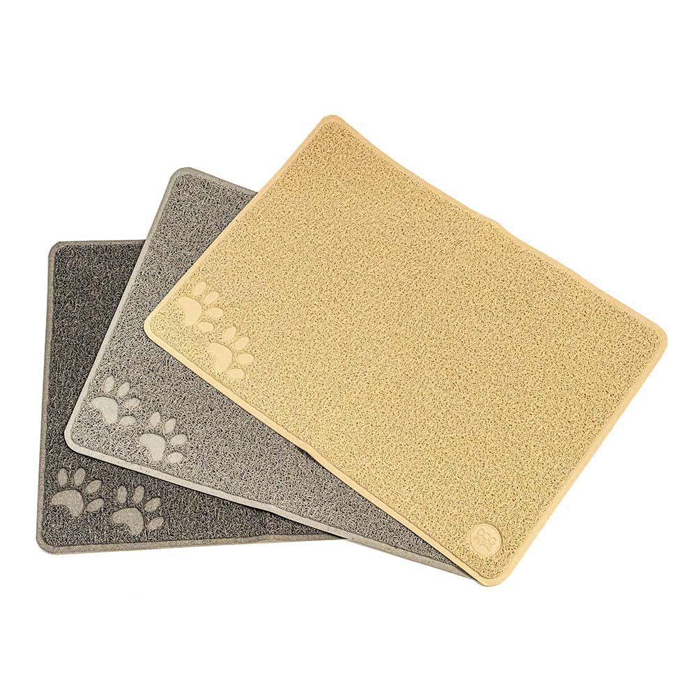 Tapis Anti-Poils & Poussière – Idéal pour Litière & Gamelle