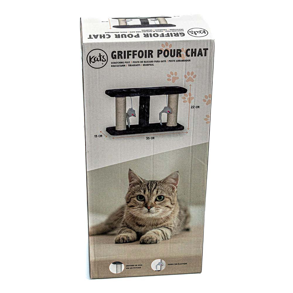 Cat Scratching Post with 2 Mice – Interactive Game and Scratching Surface