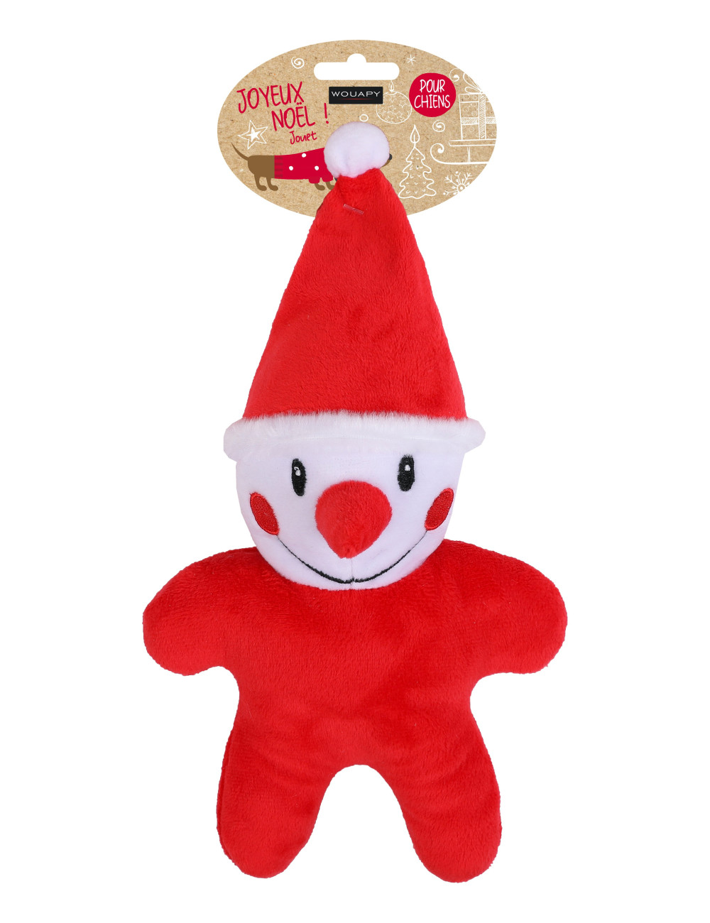 Bonhomme en peluche + sifflet