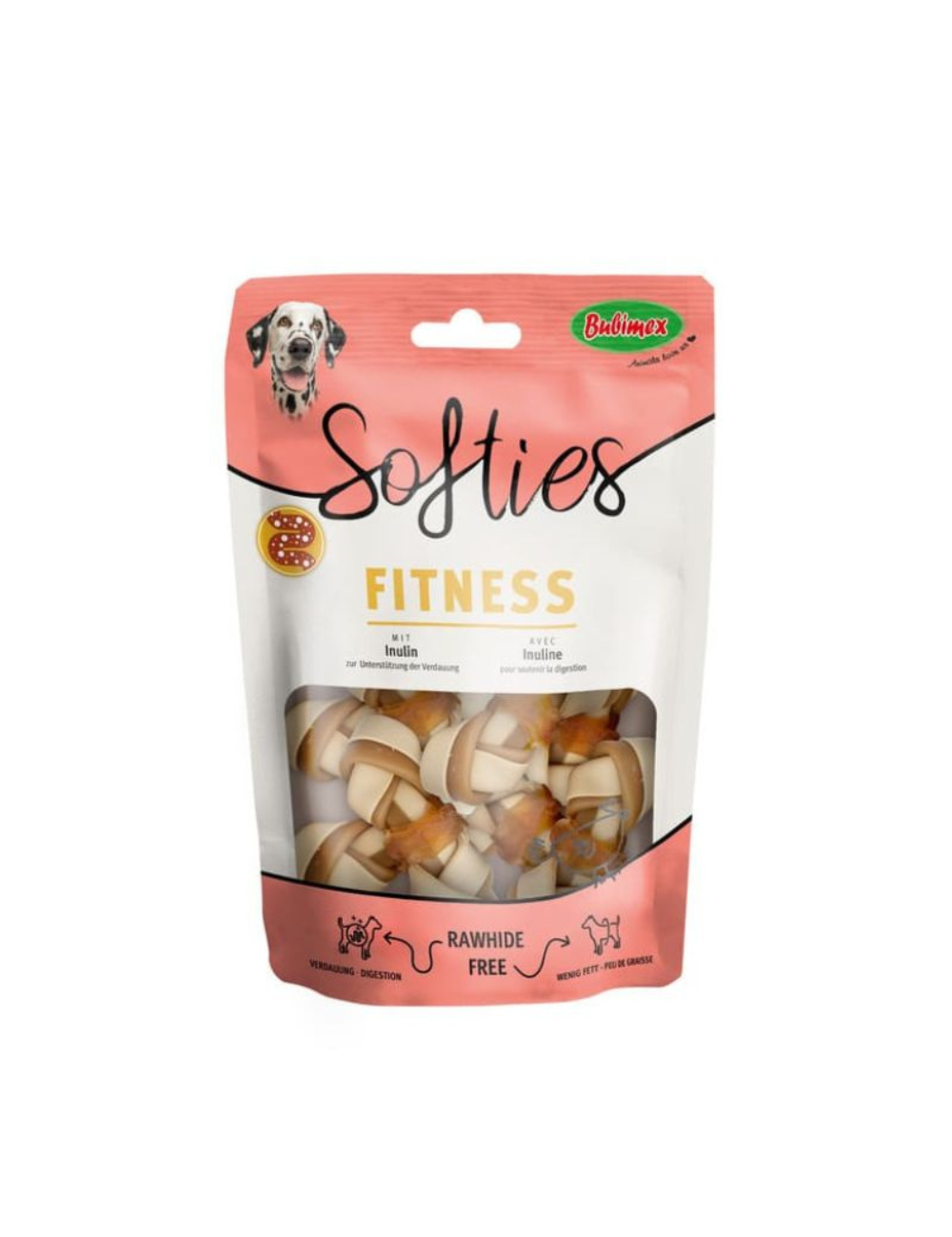 Softies Fitness Chien x8, poulet, 120g