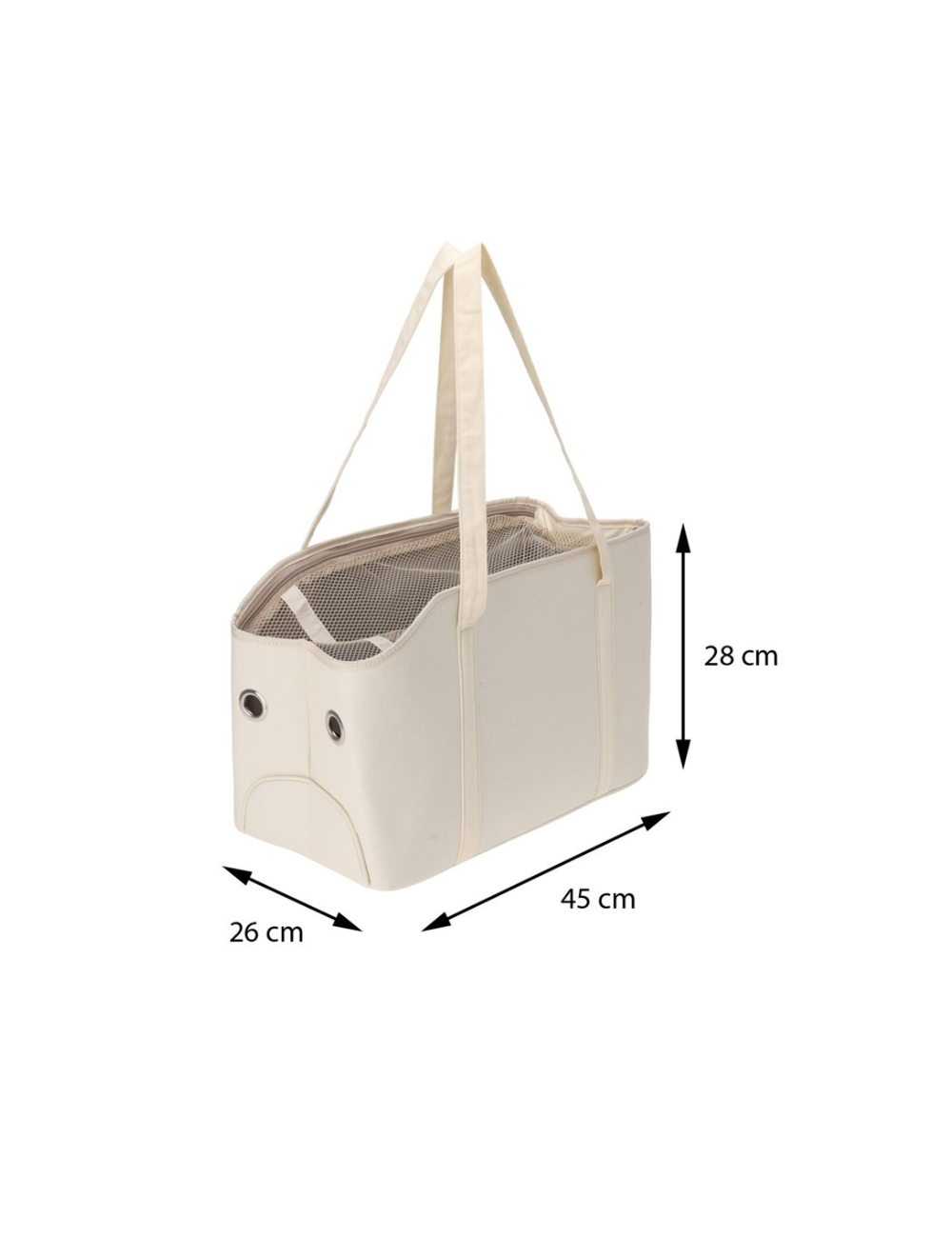 Sac de Transport pour Chat et Petit Chien - Confort et Aération