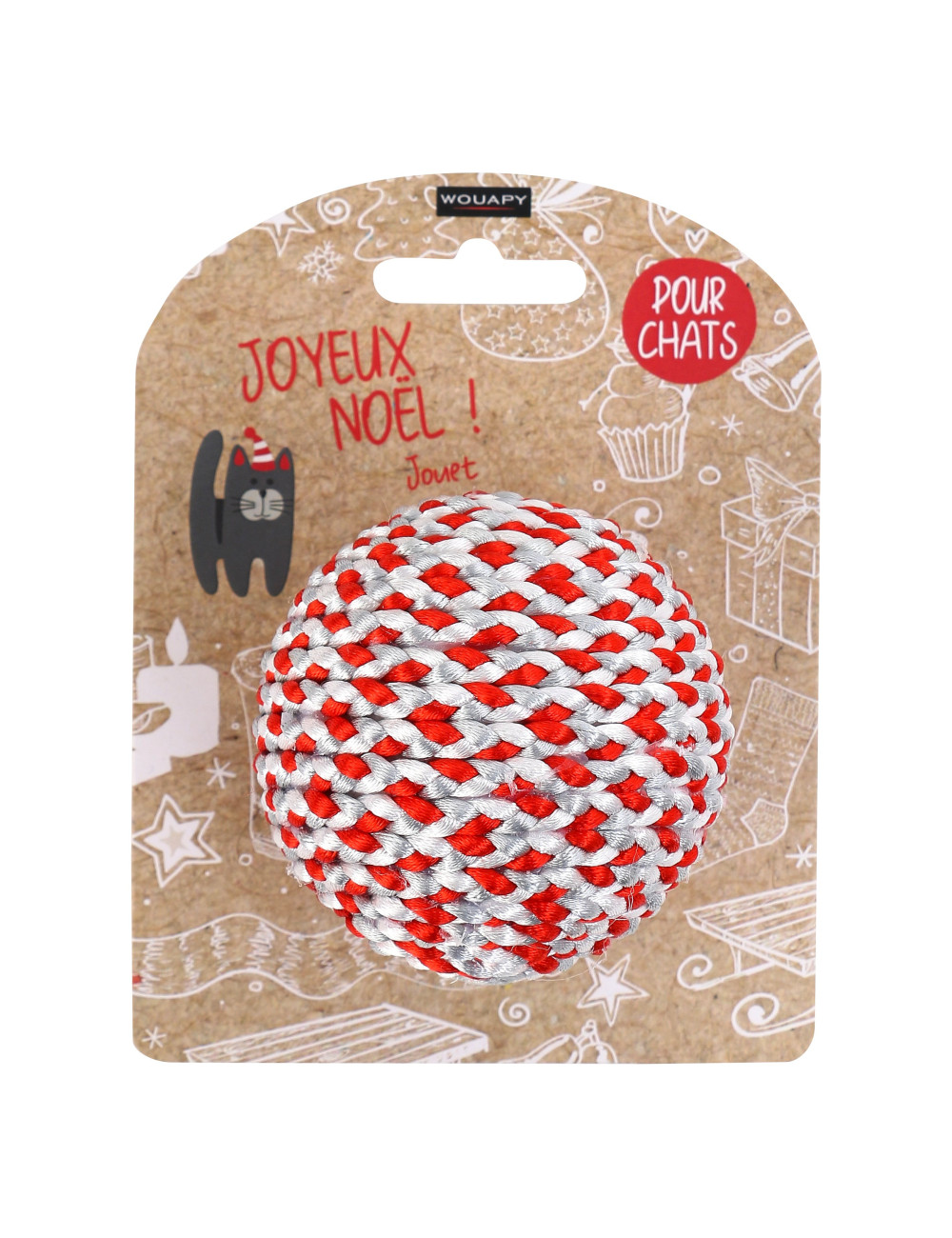 Pelote a ruban Couleur Noel