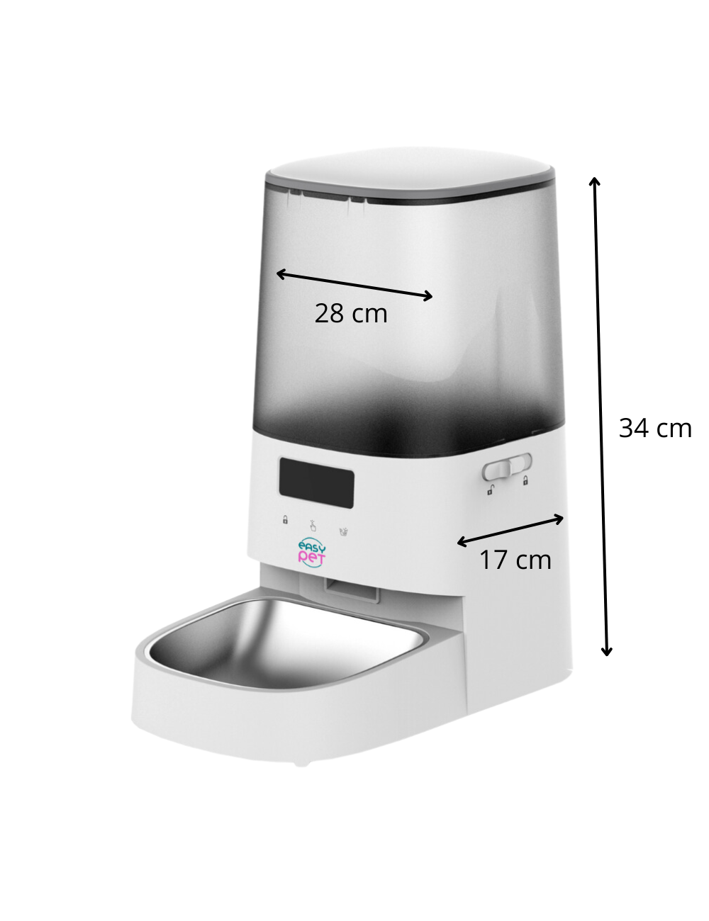 Distributeur Automatique de Croquettes 5L - Programmable via App