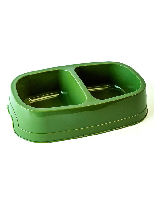 Gamelle Double pour Chat - Design Antidérapant & Facile à Nettoyer