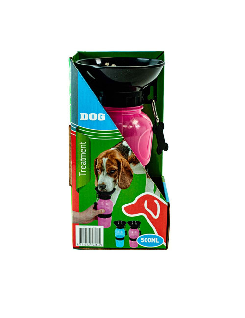 Gourde de Voyage pour Chien – Bouteille d'Eau avec Distributeur"