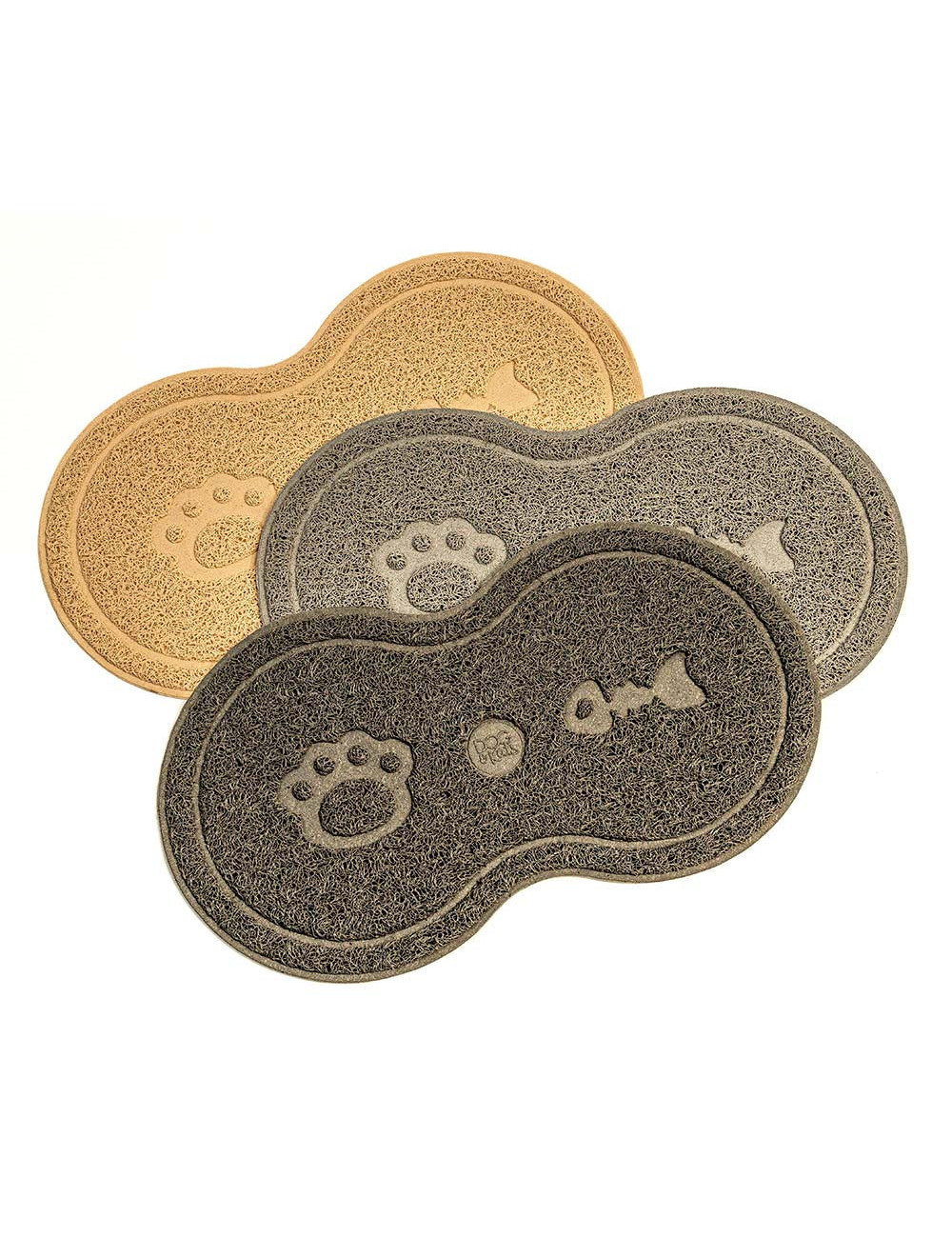 Tapis Anti-Poils & Poussière – Idéal pour Litière & Gamelle