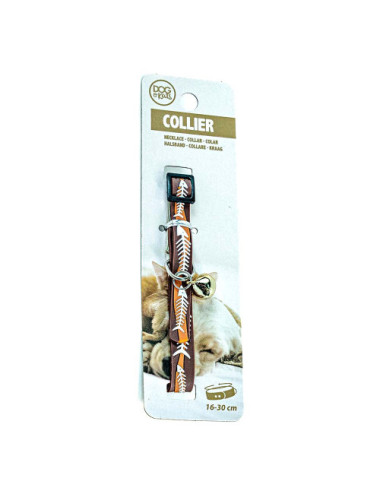 Collier pour Chat avec Clochette – Design Poisson
