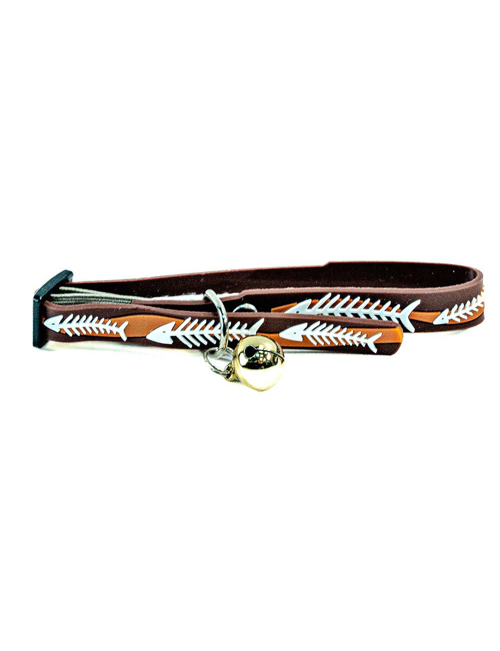 Collier pour Chat avec Clochette – Design Poisson