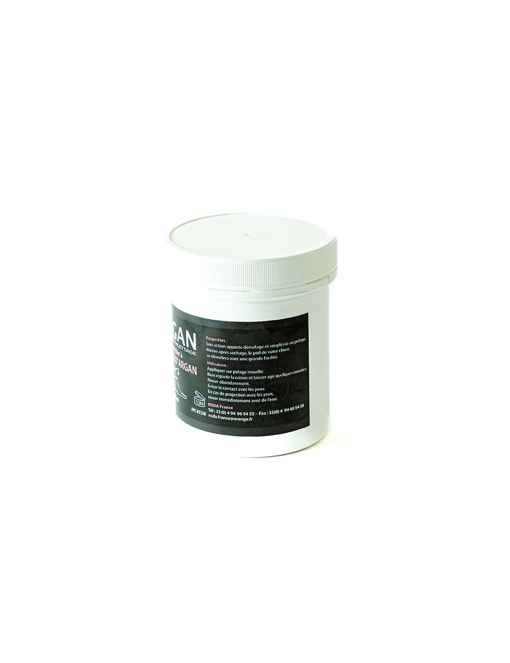 Morgan Crème Démêlante Huile d'Argan – Soin Nourrissant pour Poils Longs