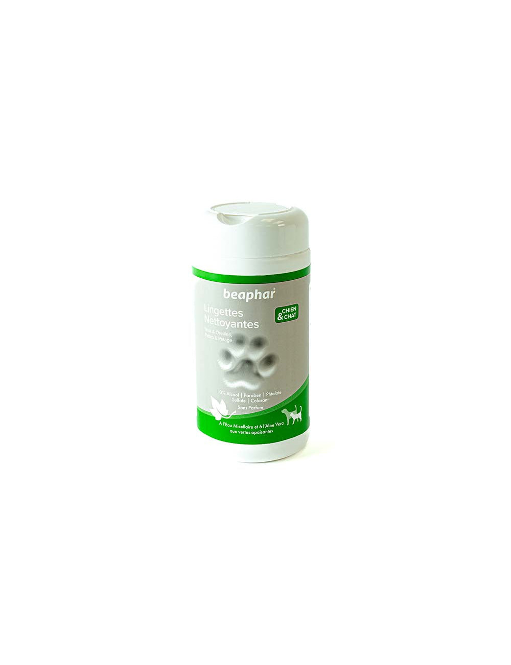 Lingettes Nettoyantes Yeux et Oreilles X100 – Hygiène pour Chiens et Chats