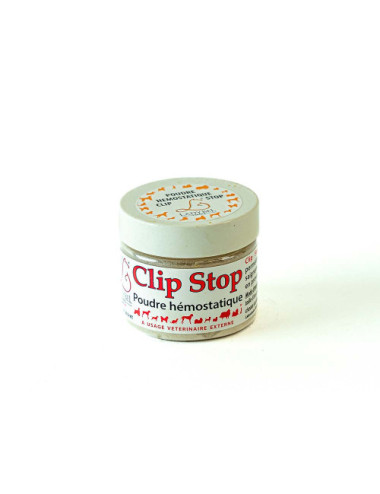 Clip Stop Ladybel 20g – Poudre Coagulante pour Coupures et Griffes