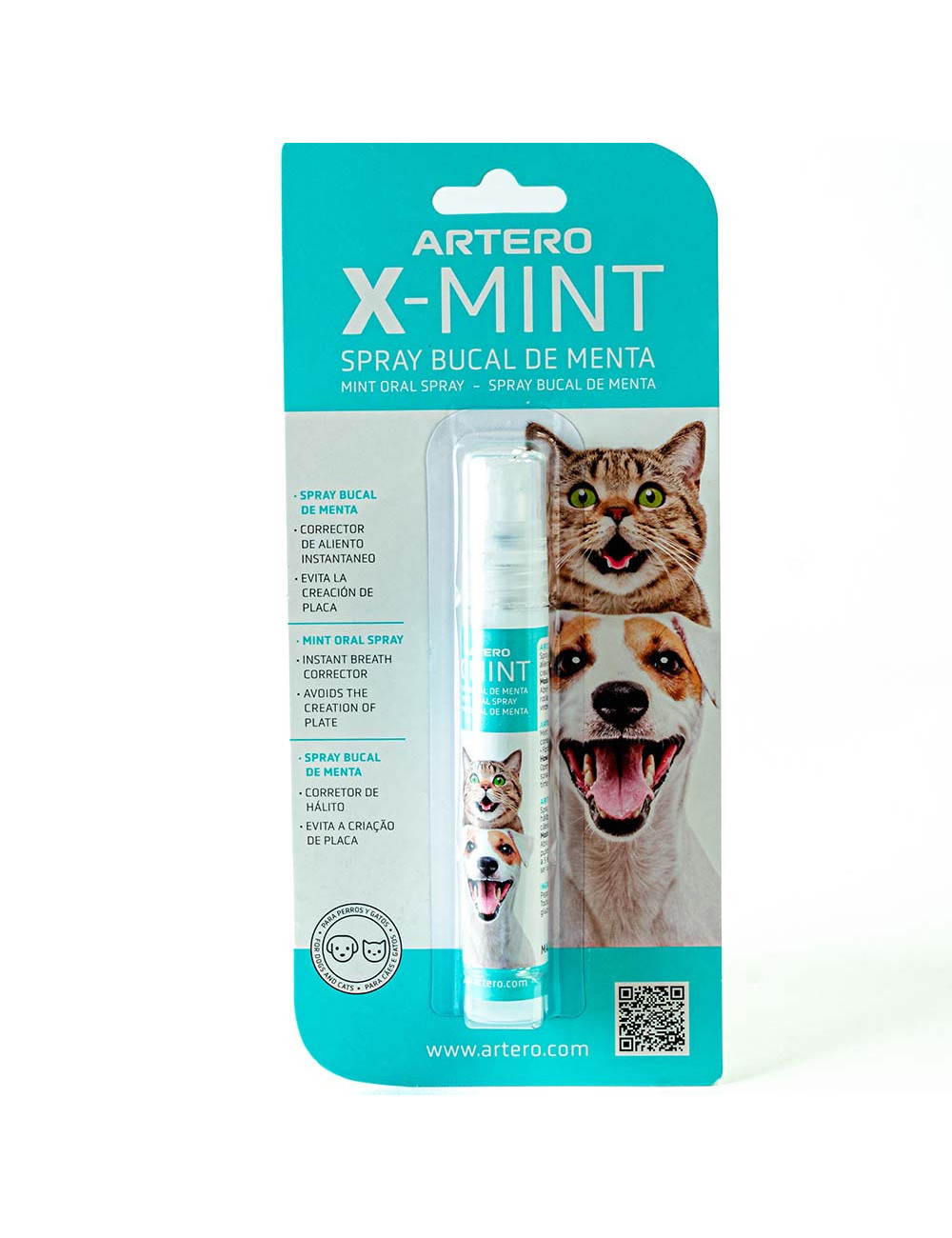 Artero X-Mint – Spray Anti-Mauvaise Haleine pour Chiens et Chats