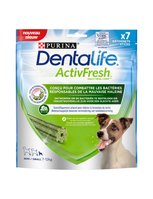 DENTALIFE ActivFresh Petit Chien (7-12kg) - Bâtonnets à mâcher
