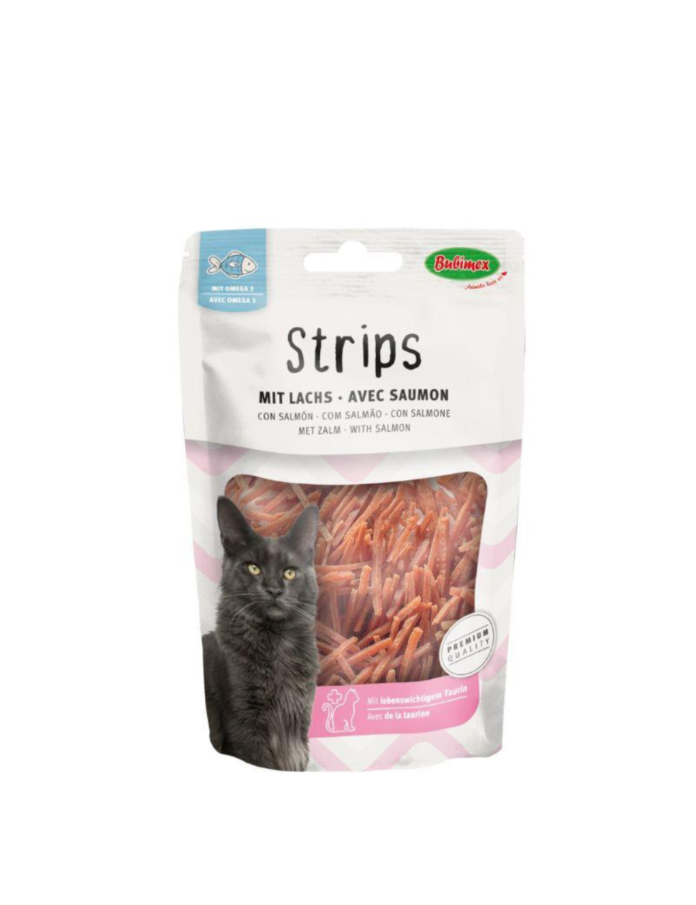 Strips de saumon, 50g