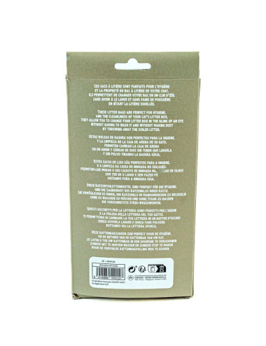 Sacs à Litière Parfumés pour Chat - Lot de 10 sacs
