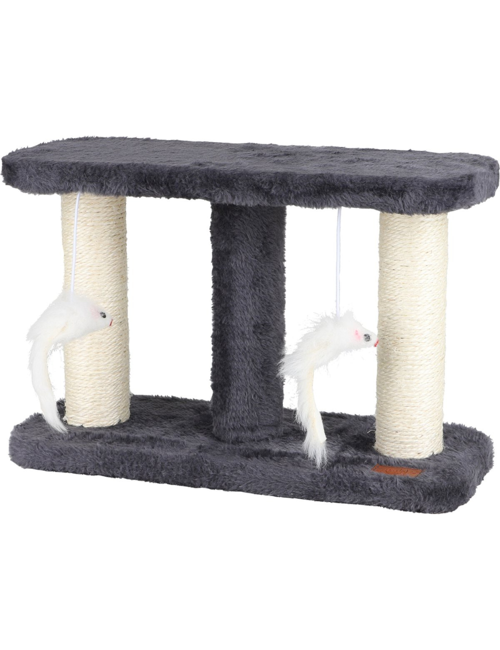 Griffoir pour Chat avec 2 Souris – Jeu Interactif et Surface à Griffer