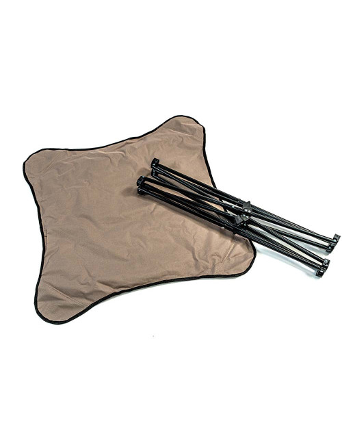 Lit de camping pliable pour chien - Léger et facile à transporter