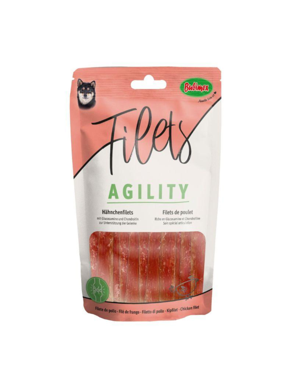Filets de poulet Agility, 100g
