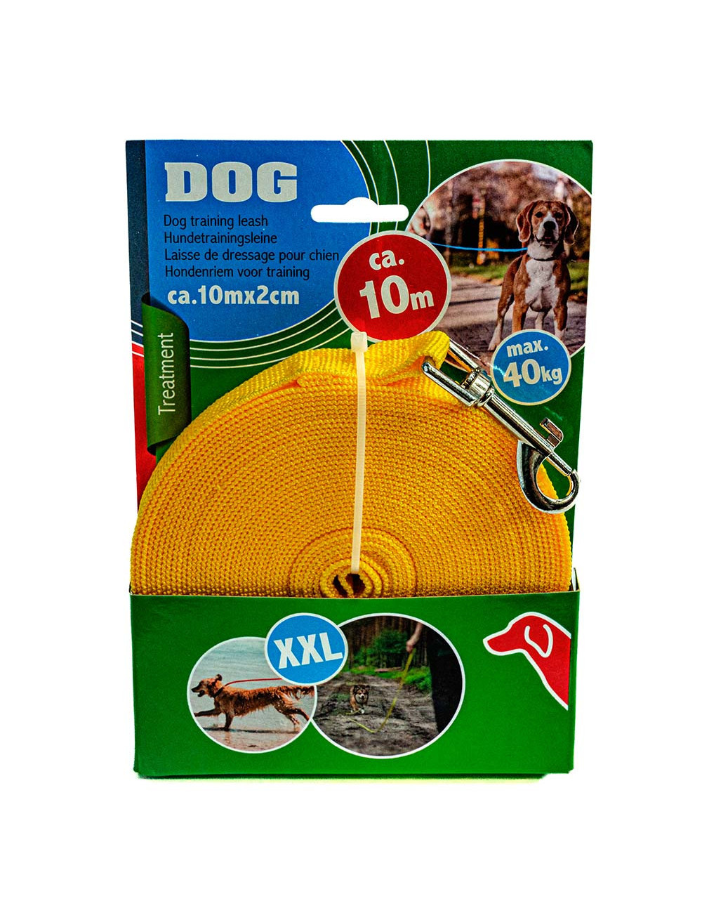 Laisse Chien 10m – Longue Longe pour Entraînement et Rappel