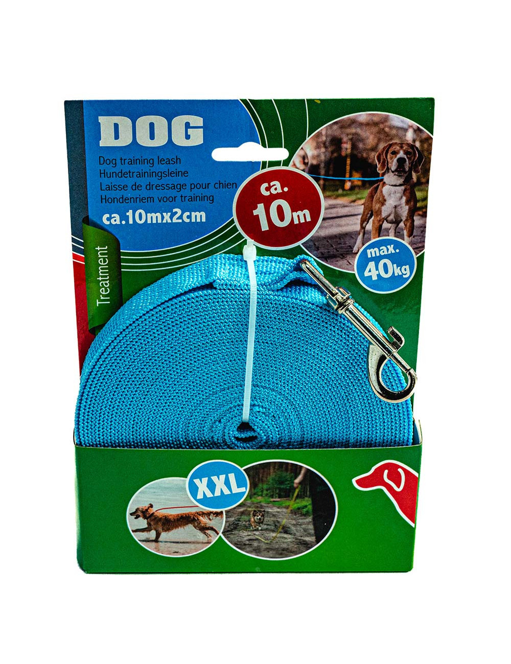 Laisse Chien 10m – Longue Longe pour Entraînement et Rappel