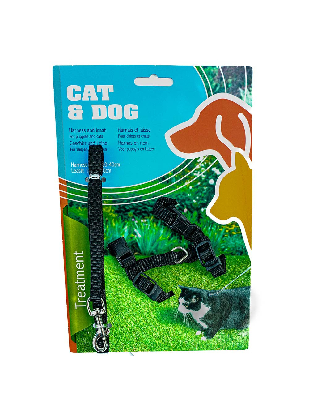 Harnais pour Chiots et Chats 30-40cm – Confort et Sécurité