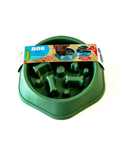 Gamelle Anti-Glouton pour Chien - Ralentit l'Ingestion & Préserve la Santé Digestive