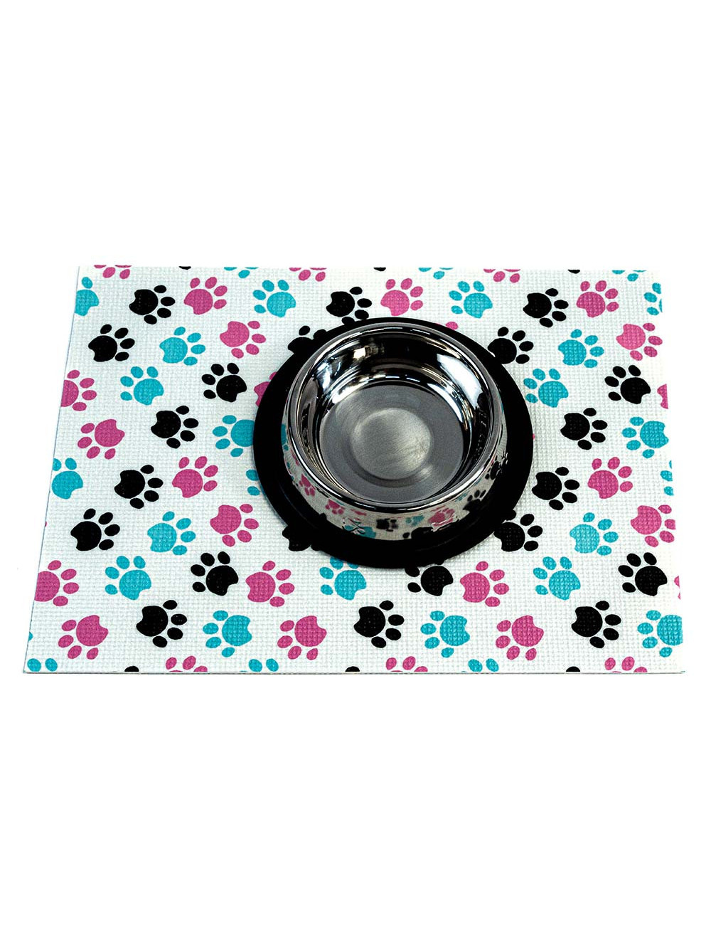 Tapis de Gamelle Antidérapant pour Chien et Chat