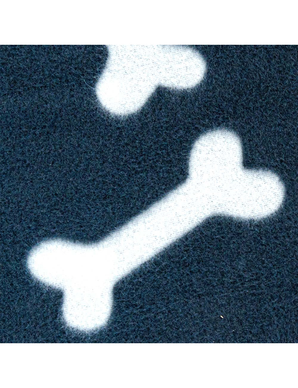 Couverture Polaire pour Chien - Motif Os, Douce et Confortable