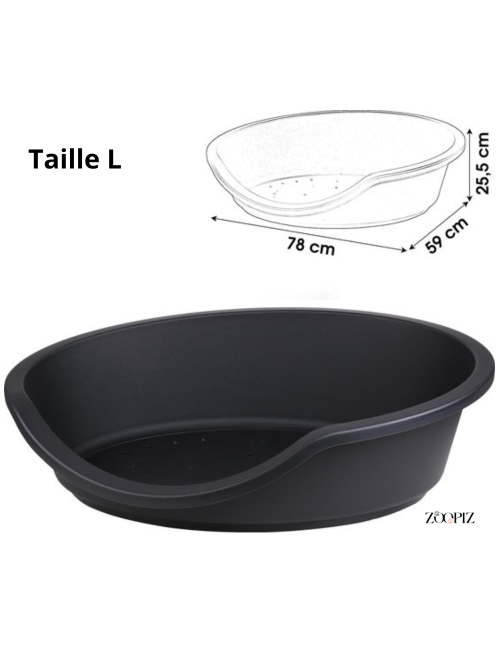 Panier Confortable pour Chien – Fond Antidérapant et Aéré (S à XL)