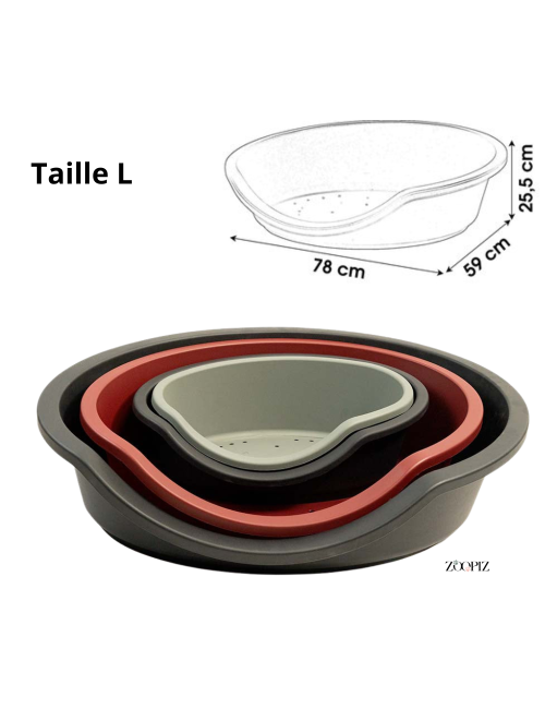 Panier Confortable pour Chien – Fond Antidérapant et Aéré (S à XL)