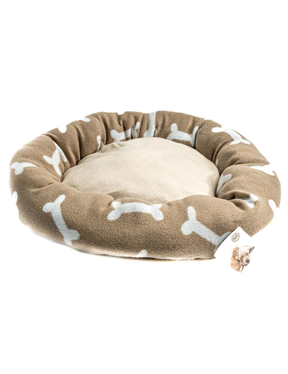 Coussin en Forme d'Os pour Chien – Lit Confortable et Design