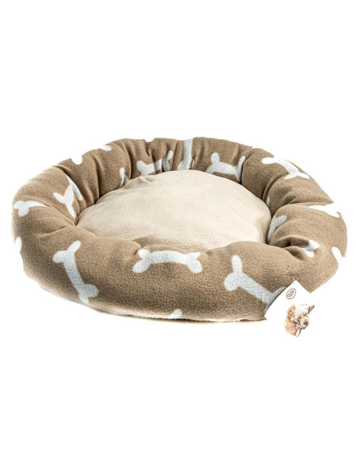 Coussin en Forme d'Os pour Chien – Lit Confortable et Design