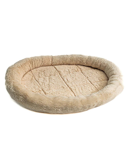 Coussin Ovale Confortable pour Chien et Chat – Lit Moelleux et Durable