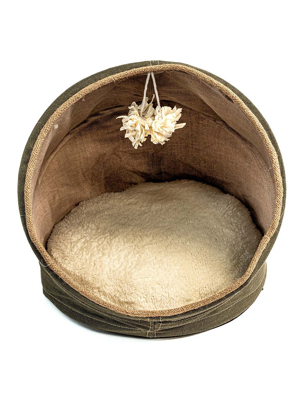 Panier Extensible pour Chat - Couchage Douillet en Lin