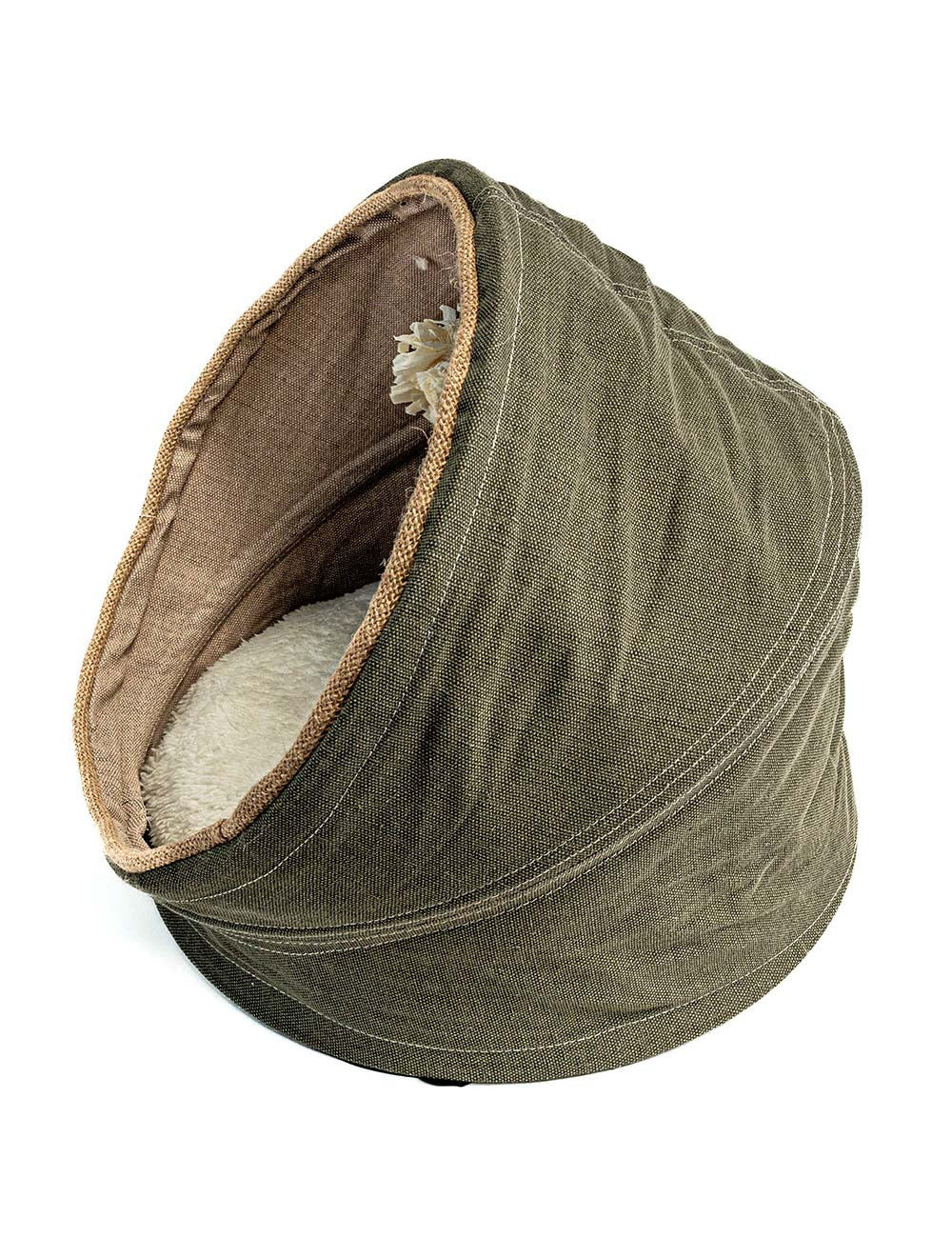 Panier Extensible pour Chat - Couchage Douillet en Lin