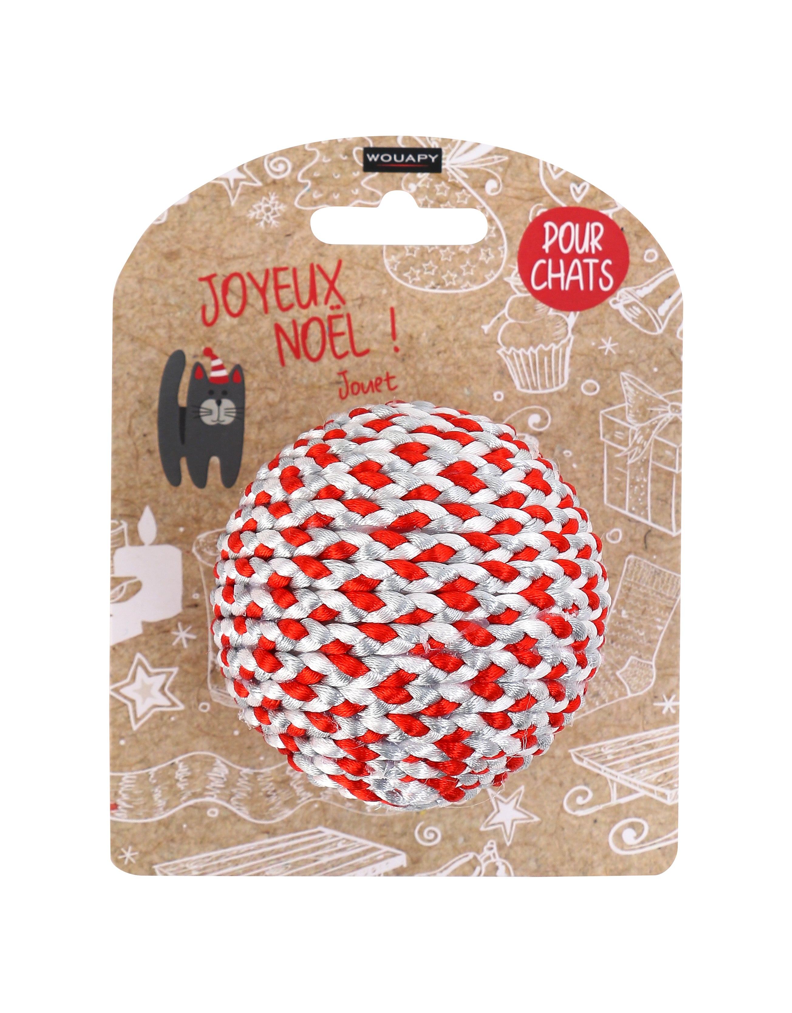 Pelote a ruban Couleur Noel