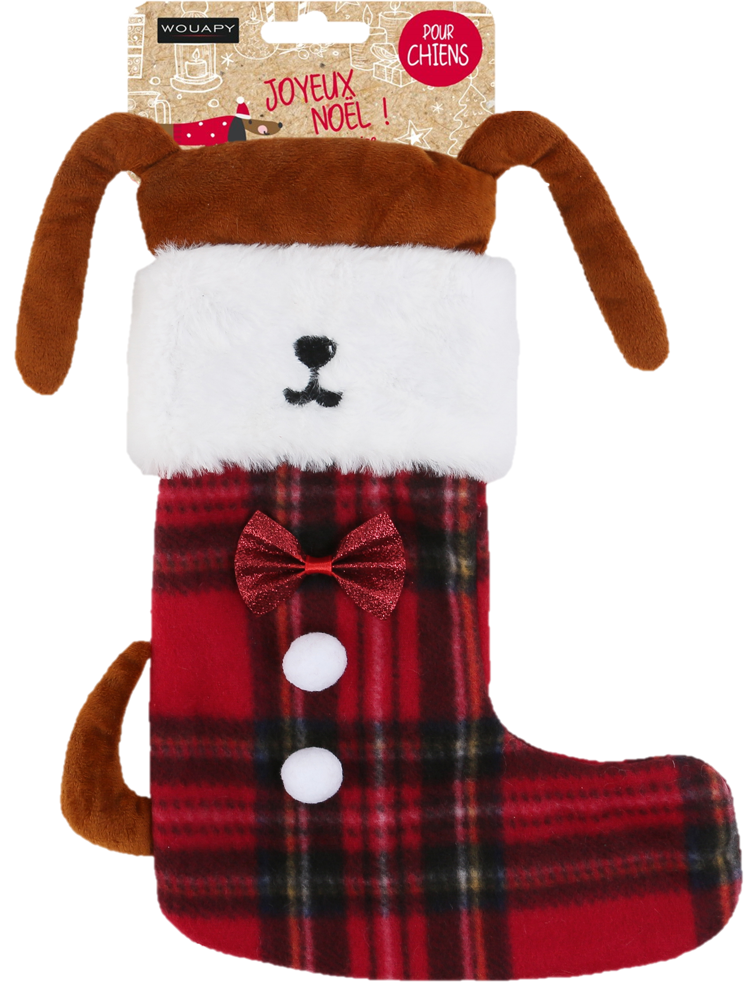 Chaussette de noël pour chien