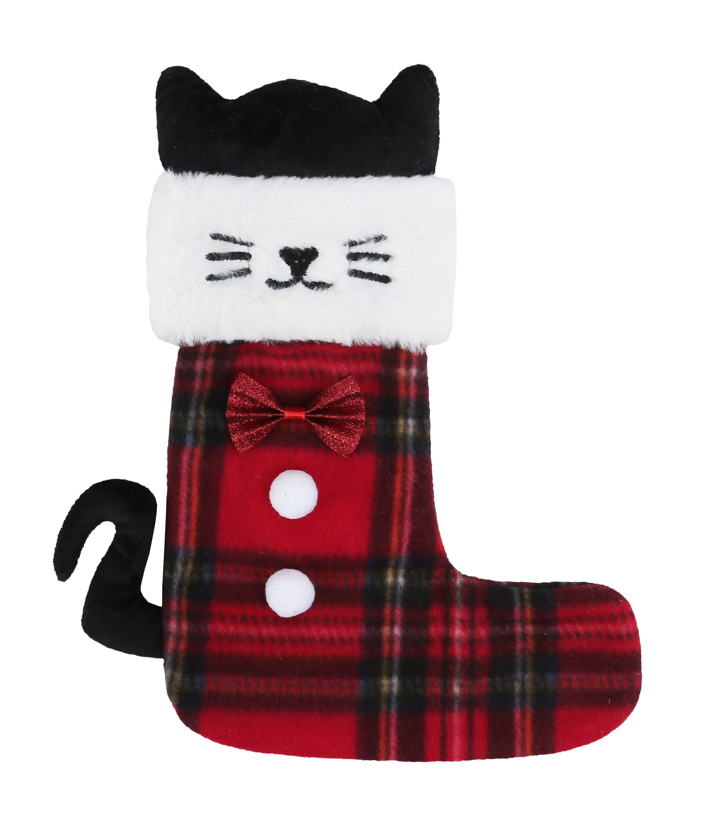 Chaussette de noël pour chat