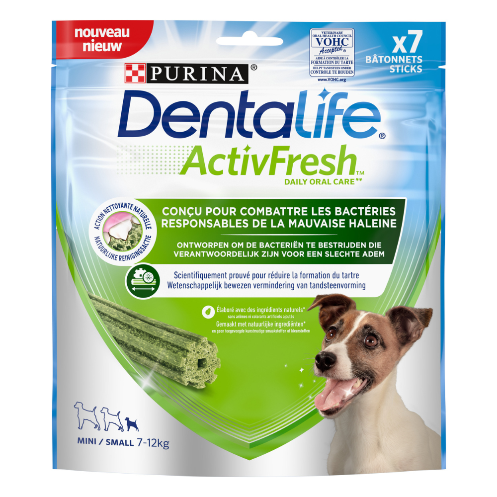 DENTALIFE ActivFresh Petit Chien (7-12kg) - Bâtonnets à mâcher
