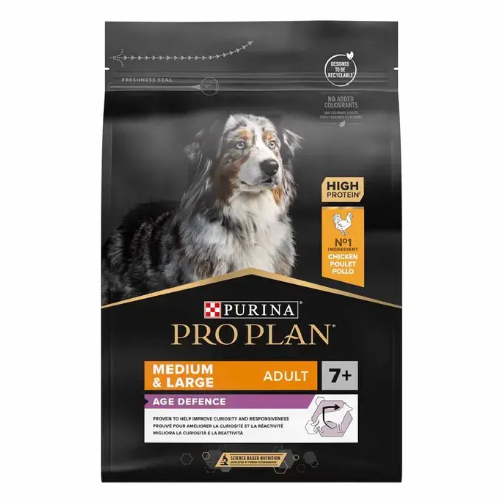 PRO PLAN MEDIUM & LARGE ADULT 7+ Riche en poulet - 3kg