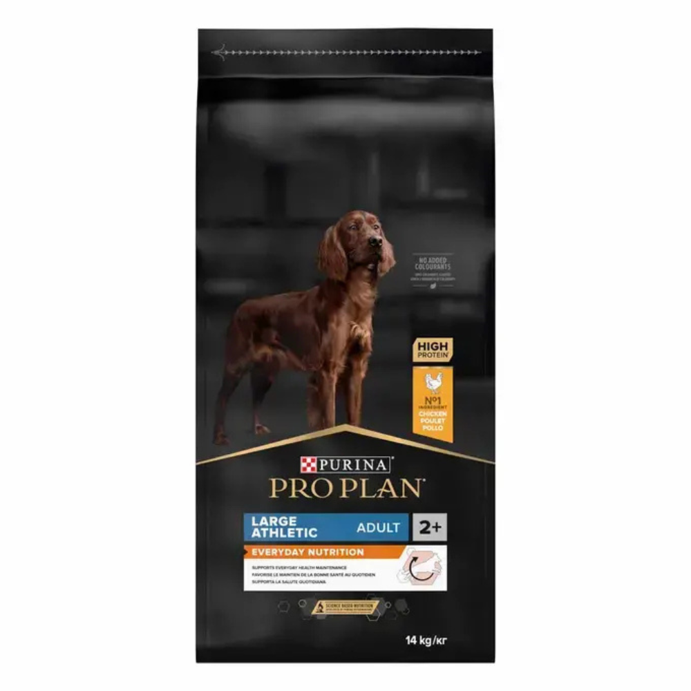 PRO PLAN LARGE ATHLETIC ADULT EVERYDAY NUTRITION - Riche en poulet - 14kg