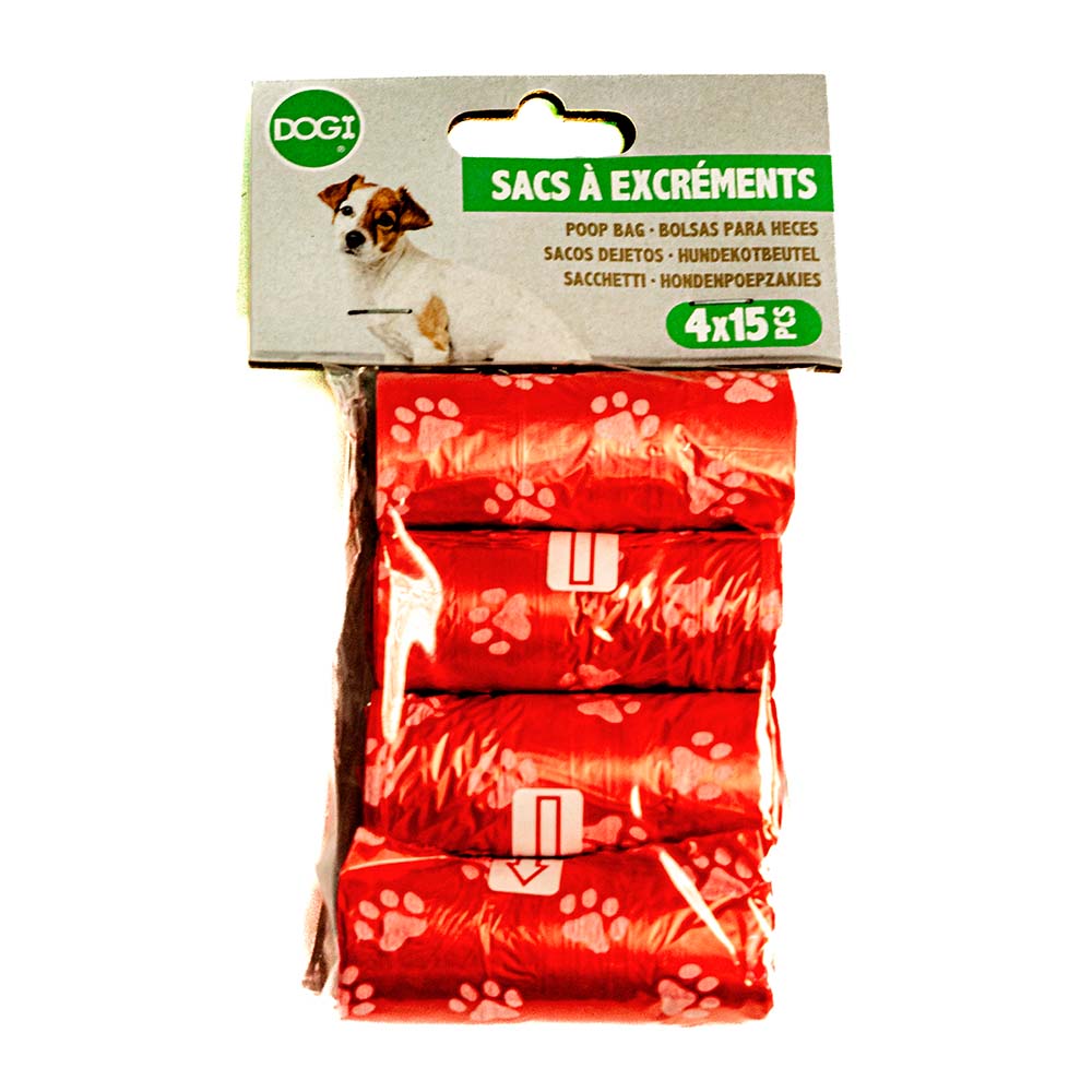 Dog Waste Bags x15 – Practical and Eco-Friendly Roll