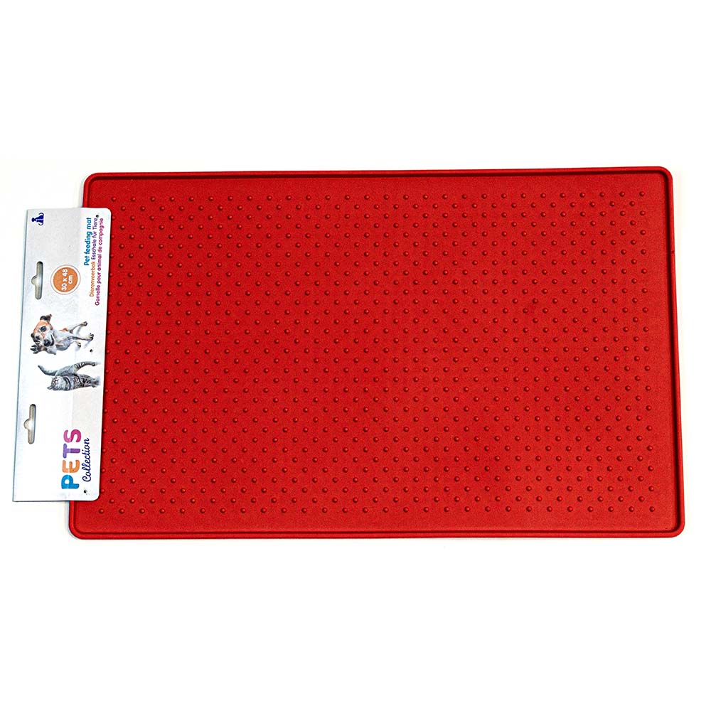 Tapis d’Alimentation Antidérapant pour Chien et Chat – Facile à Nettoyer
