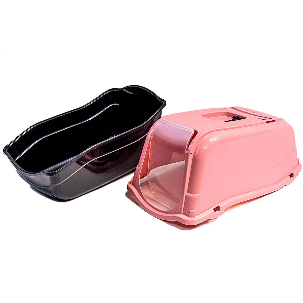 Romeo Cat Litter Box - Closed Litter Tray with Odor Filter